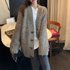 Mid-length Small Outerwear Sweater Coat