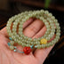 Pale Blue Hetian Jade Bracelet 6mm Three Circle Female