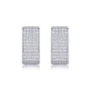 Star Light Luxury Fashion Diamond Earrings Stud Set With Mosan Diamond Silver Jewelry