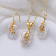 Women's All-match Baroque Shaped Pearl Ornament