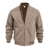 Men's Casual Plus Size Suede Zipper Men's Jacket Douson Odeh