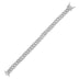 Hip Hop S925 Silver Diamond Cuban Zircon Bracelet