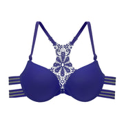 Buckled Front And Shaped Back Fashion Sexy Push Up Push Up Glossy Seamless Underwear For Women