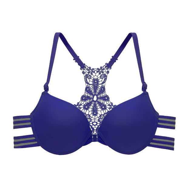 Buckled Front And Shaped Back Fashion Sexy Push Up Push Up Glossy Seamless Underwear For Women