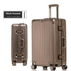 Aluminum Magnesium Luggage Password Trolley Case