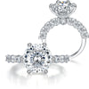 5 Karat Fireworks Cut Full Moissanite Luxury Ring