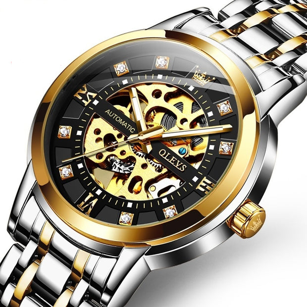 Men's Automatic Mechanical Hollowing Watch