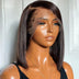 Super Double Drawn 13x4 Brown Lace Frontal Wig Douson Odeh