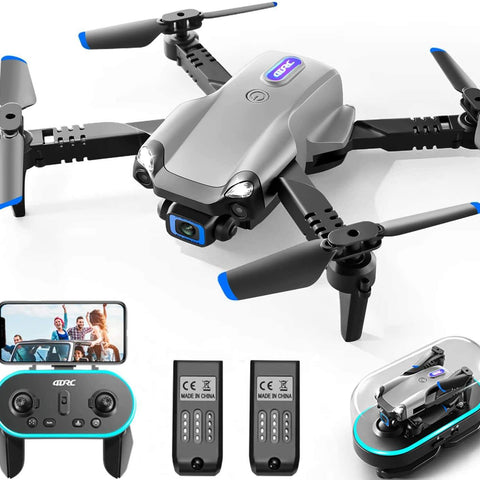 V20 RC Drone WIFI FPV 6K HD Dual Camera Gesture Photo Quadcopter 2 Battery,Suitable For Beginners.,Logistics Is Randomly Sent By UPS,USPS,uni,gofo