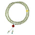 Pale Blue Hetian Jade Bracelet 6mm Three Circle Female