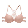 Buckled Front And Shaped Back Fashion Sexy Push Up Push Up Glossy Seamless Underwear For Women