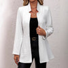 Casual All-matching Solid Color One Button Suit Coat