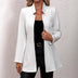 Casual All-matching Solid Color One Button Suit Coat