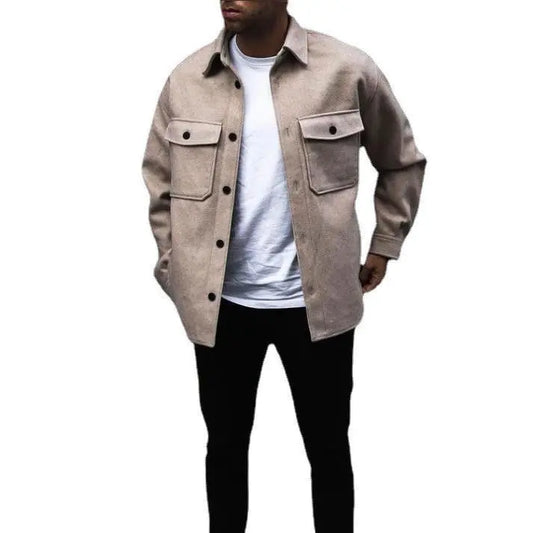 Men's Casual Fashion Jacket Tops Coat Douson Odeh