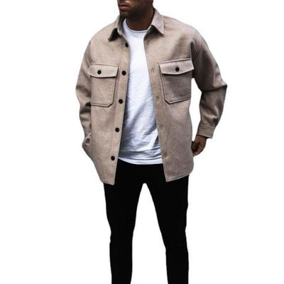 Men's Casual Fashion Jacket Tops Coat