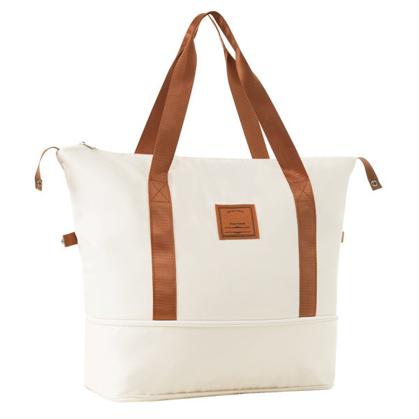 Hardshell Luggage Sets 3 Piece Carry-on Suitcases With Wheels, TSA Lock For Men Women-White