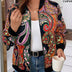 Minimally Casual Printed Women's Jacket