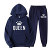 New Autumn And Winter Thickened Casual Hooded Men's Suit