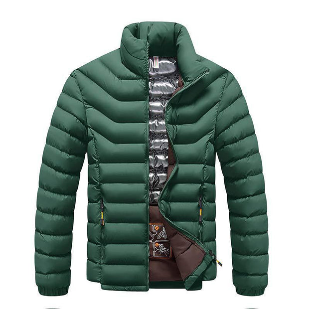 Winter New Men's Thickened Cotton Padded Coat