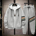 Casual Sports Suit Men's Loose Sportswear Hooded Douson Odeh