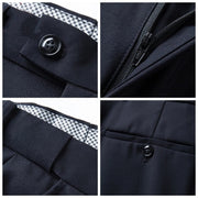 Youth Slim Fit Chinese Stand Collar Suit