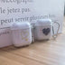 Earphone Sleeves 3 Generation Bluetooth Earbuds Case Applicable To Tpu Transparent Soft Shell Graffiti Love Heart