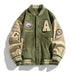 American Retro Loose Letter Baseball Jacket Douson Odeh