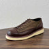 Work Shoes Color Matching Casual Retro Platform Leather Shoes Douson Odeh