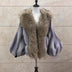 Mid-length Mink-like Wool Leopard Print Coat