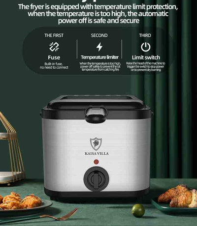 electric air fryer skewer machine with temperature limit protection and safety features