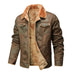 Men's Autumn And Winter New Fur Korean Lapel Slim Fit Warm Coat Douson Odeh
