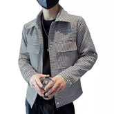 Casual Korean Style Trendy Autumn Wear Jacket Douson Odeh