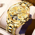 Hollow Automatic Mechanical Tide Waterproof Men's Watch