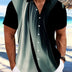 Men's T-shirt Color Series 3D Printed Short Sleeve