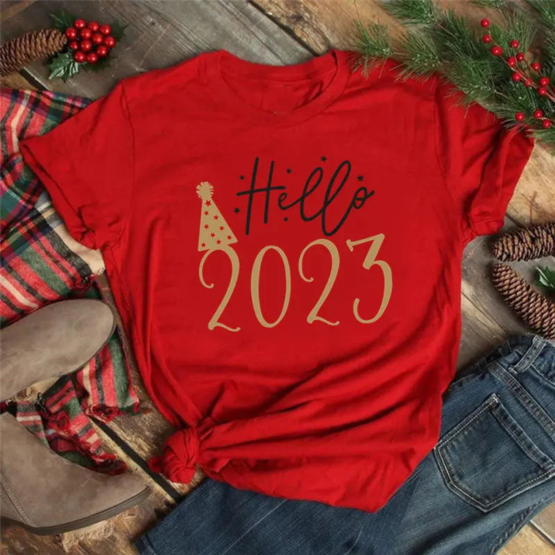 Printed Annual Party Short Sleeve T-shirt Tops For Men And Women Douson Odeh