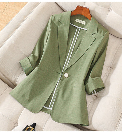 Coat For Women New Summer High-grade Temperament Top Half Sleeve