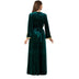 Embroidery Beaded Velvet Dress