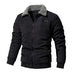 Corduroy Jacket Padded Lapel Coat Men Douson Odeh