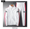 Casual Suit Men's Stand Collar Korean Style Loose Coat Sports Cargo Trousers