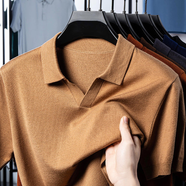 Young Versatile Thin Sports Men Polo Shirt