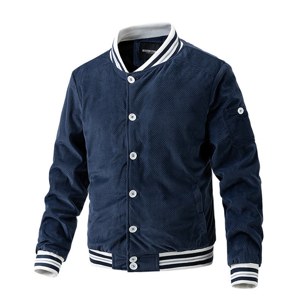 Men's Autumn And Winter Corduroy Jacket Men's Jacket Trendy Long-sleeve