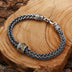 Retro 925 Sterling Silver Hand Weaving Bracelet