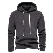 Men's Autumn And Winter New Stand Collar Half Zip Long-sleeved Sweater
