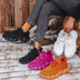 Lace-up Sneakers Lightweight Breathable Mesh Shoes Slip-on Running Walking Shoes For Women Douson Odeh