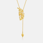 Simple Style Personalized Leaf Clavicle Chain
