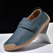 Autumn Leisure Hand-stitched Leather Shoes