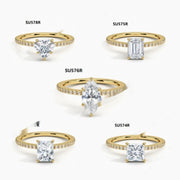Women's Special-shaped Fashion Personality Moissanite Ring