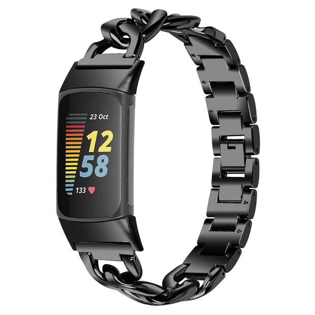 Metal Strap For FitbitCharge6 Smart Watch