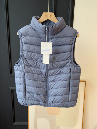 Plus Size Women's Winter Lightweight Down Vest