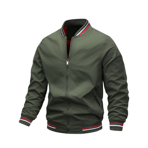 Trendy Coat Men's Upperwear Thin Jacket